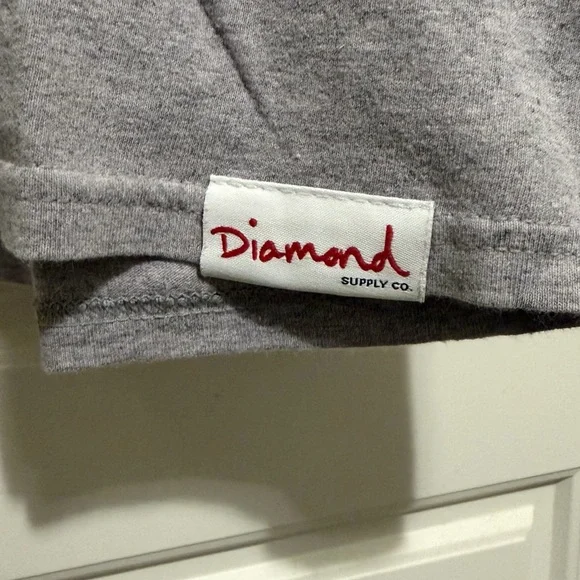 Diamond Supply Co. Heather Gray Tee - Picture 2 of 3